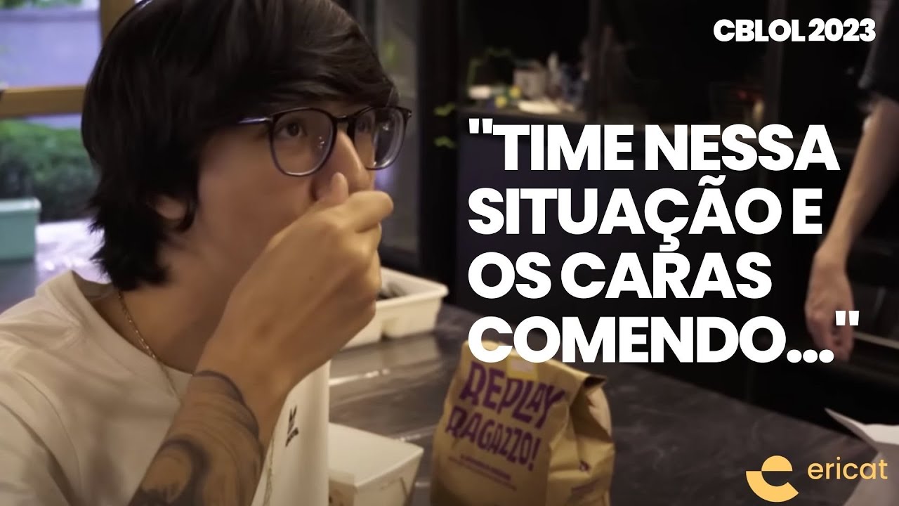 ERICAT REAGE VLOG LOUD NA SEMANA 3 DO CBLOL 2023 1&ordm; SPLIT