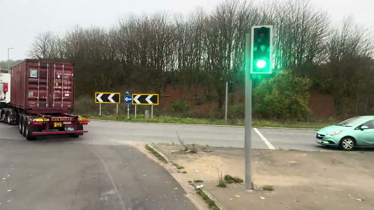 Hitchin A1M, M25 Dartford Crissing then M20