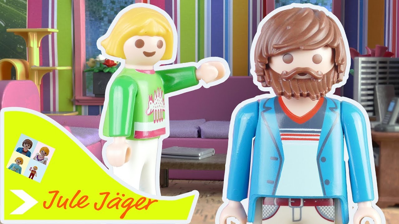 Playmobil Film deutsch - Papa mit Bart? - Kinderfilm mit Jule Jäger