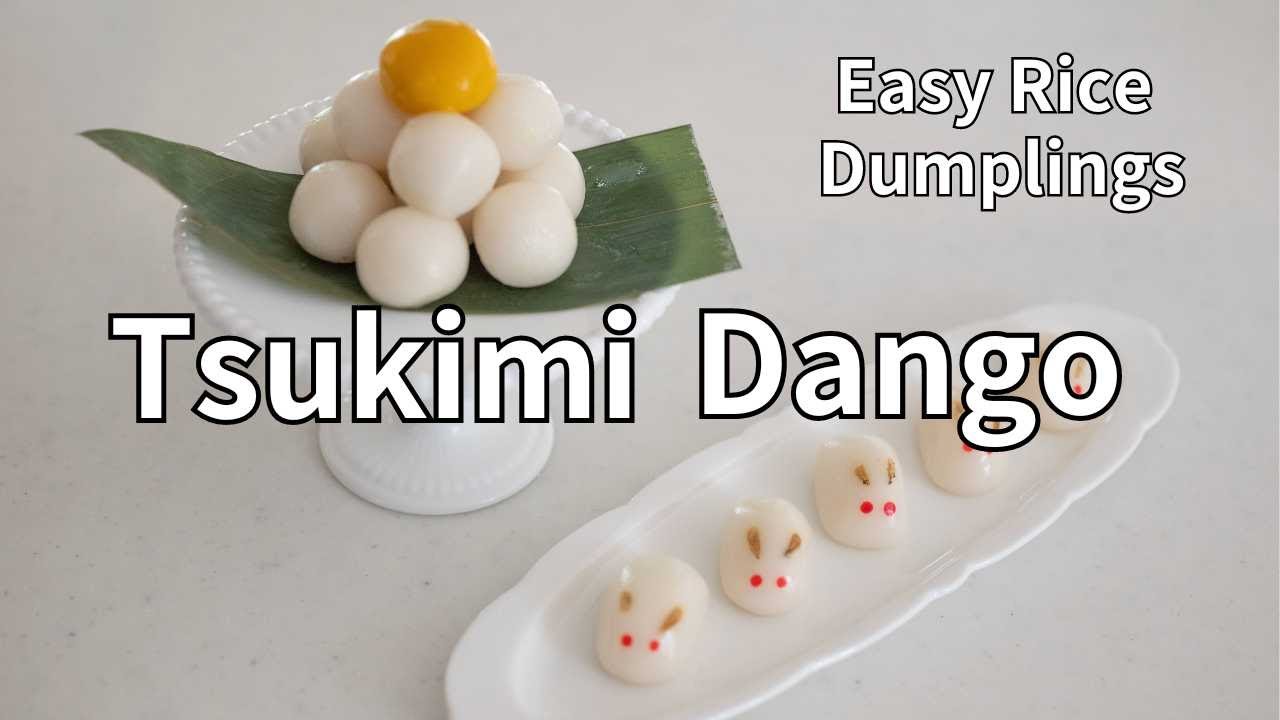 Tsukimi Dango Recipe | Celebrating the Japanese 