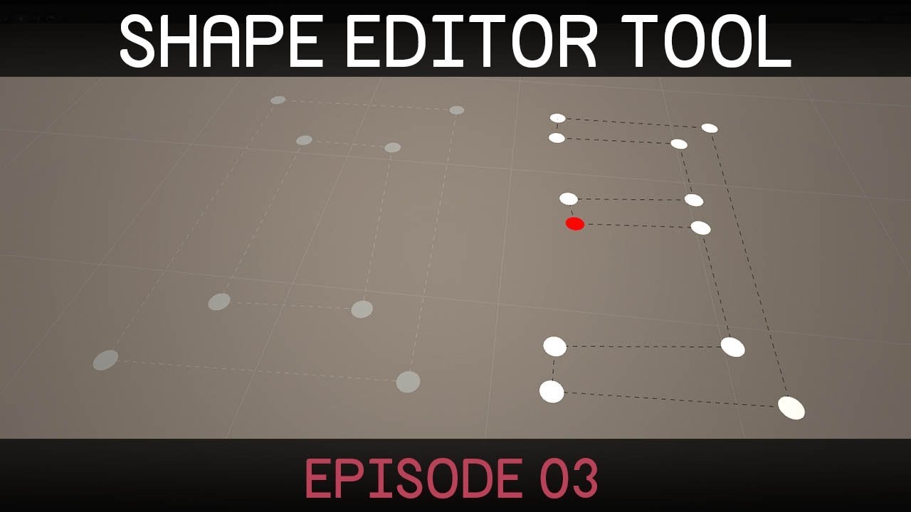 Unity Shape Editor Tool (3/4)