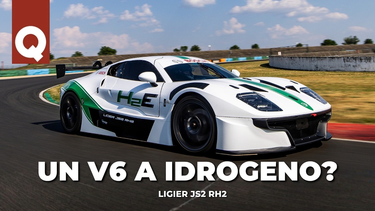 Abbiamo guidato il V6 Nettuno della MASERATI... A IDROGENO!!! COME VA la nuova LIGIER JS2 RH2