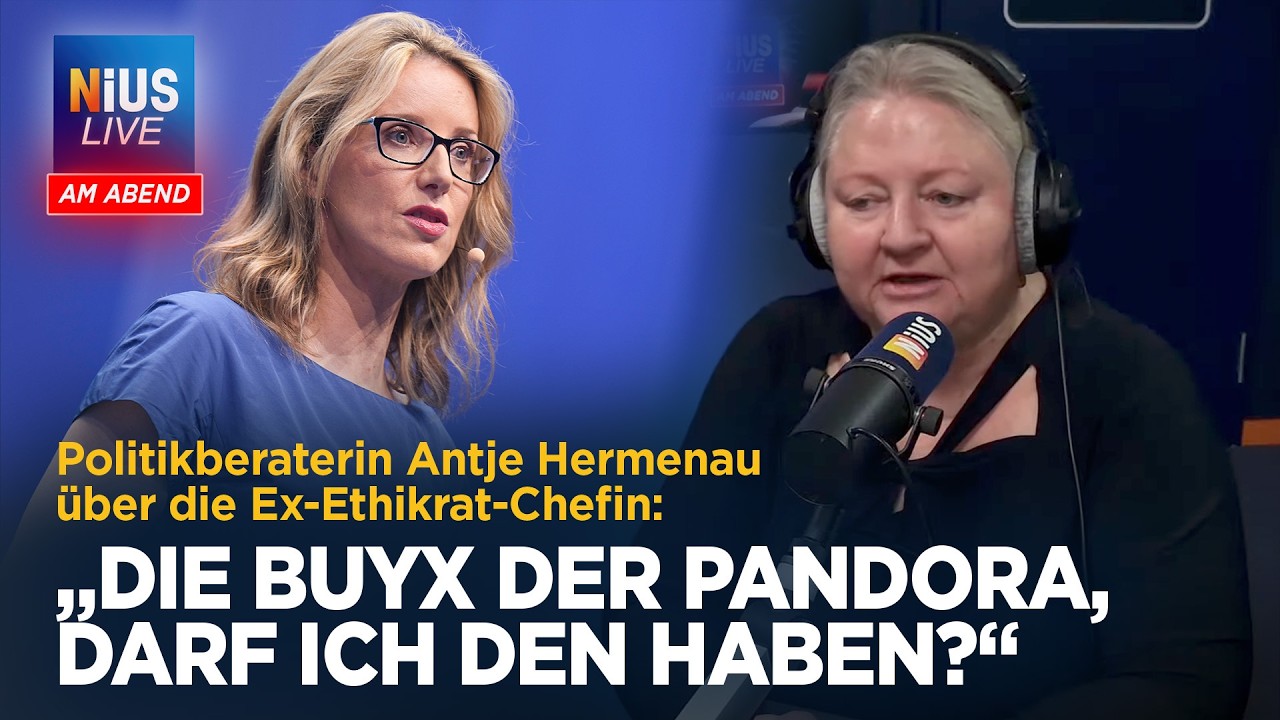 Plagiatsvorwürfe gegen Ex-Ethikrat-Chefin Alena Buyx I NIUS Live am Abend vom 24. Februar 2026