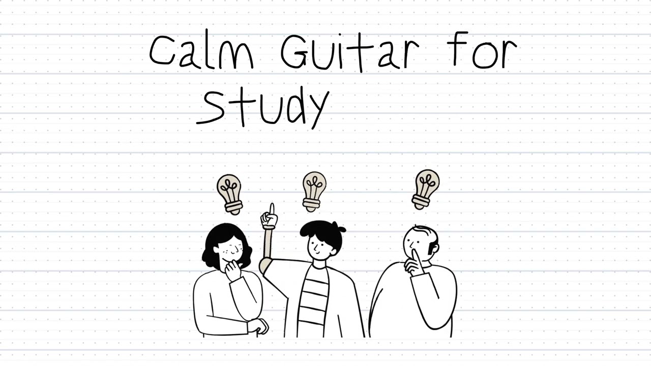 Calm Guitar for Study Time ☕️ Calm Cafe-Style Music for Focus (30 Min)