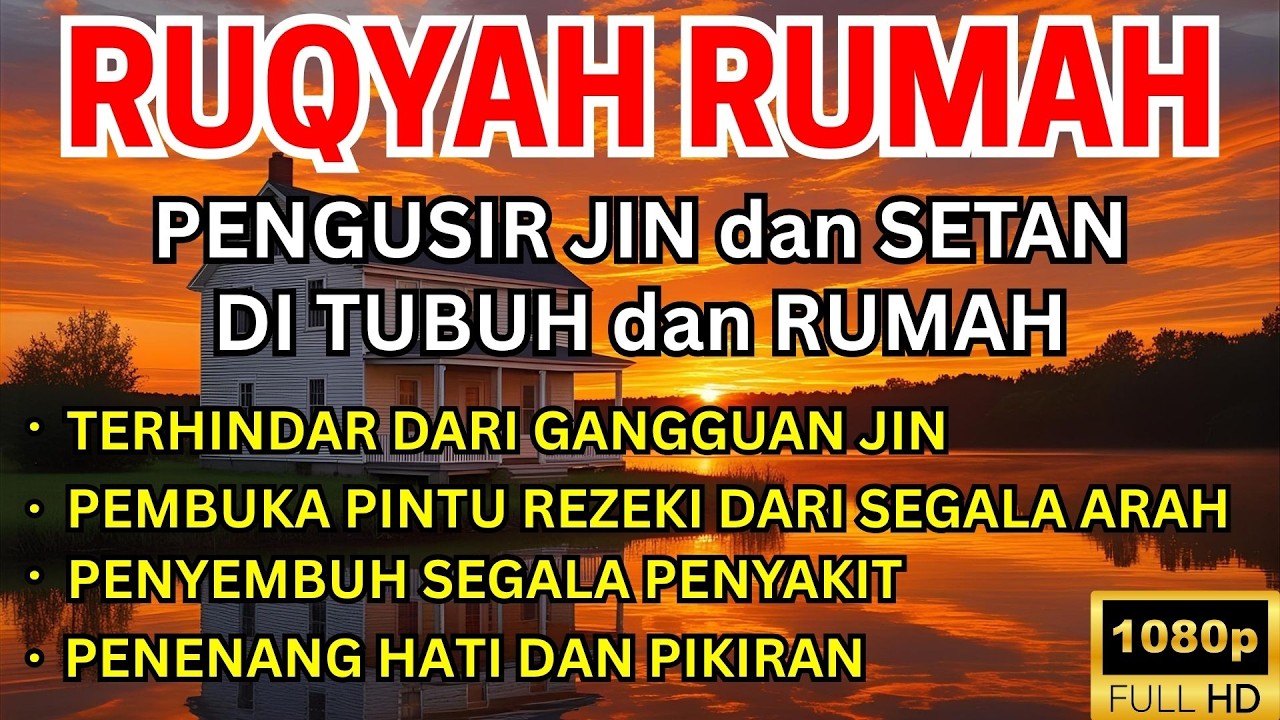 RUQYAH PENGUSIR JIN DALAM TUBUH YANG SANGAT AMAN UNTUK DIPUTAR SETIAP SAAT