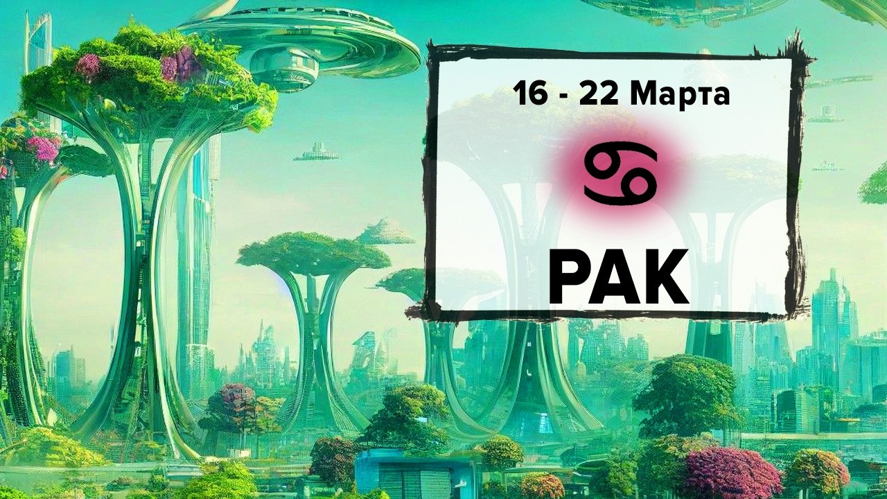 РАК ♋ 16 - 22 Марта 2026 | Расклад таро на неделю для знака Зодиака Рак