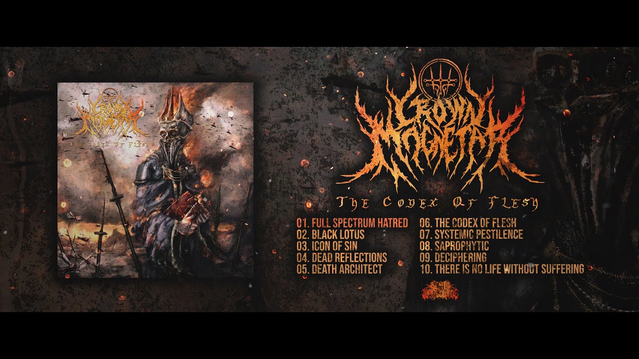 CROWN MAGNETAR - THE CODEX OF FLESH [OFFICIAL ALBUM STREAM] (2021) SW EXCLUSIVE