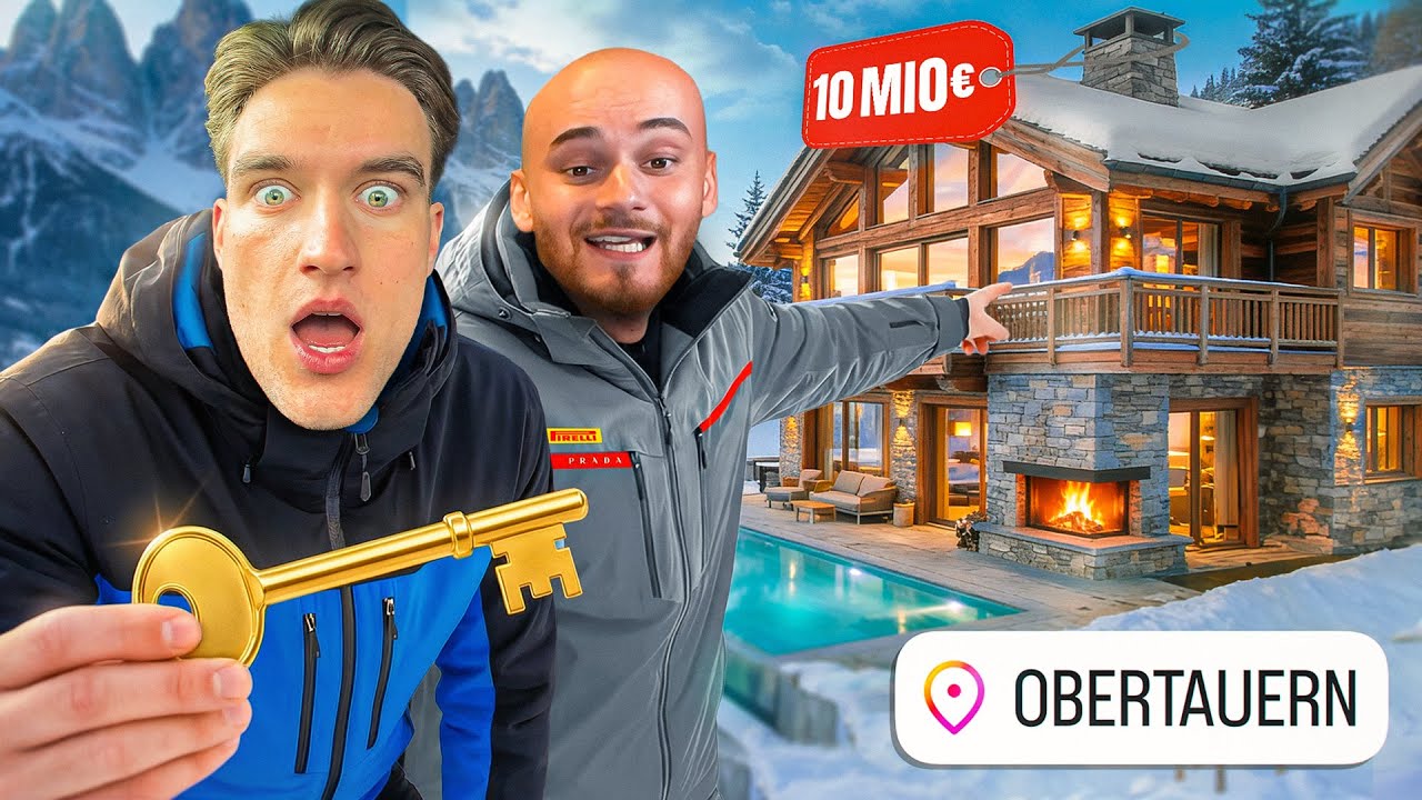 10 MILLIONEN EURO € HAUSTOUR IN OBERTAUERN 😳💰