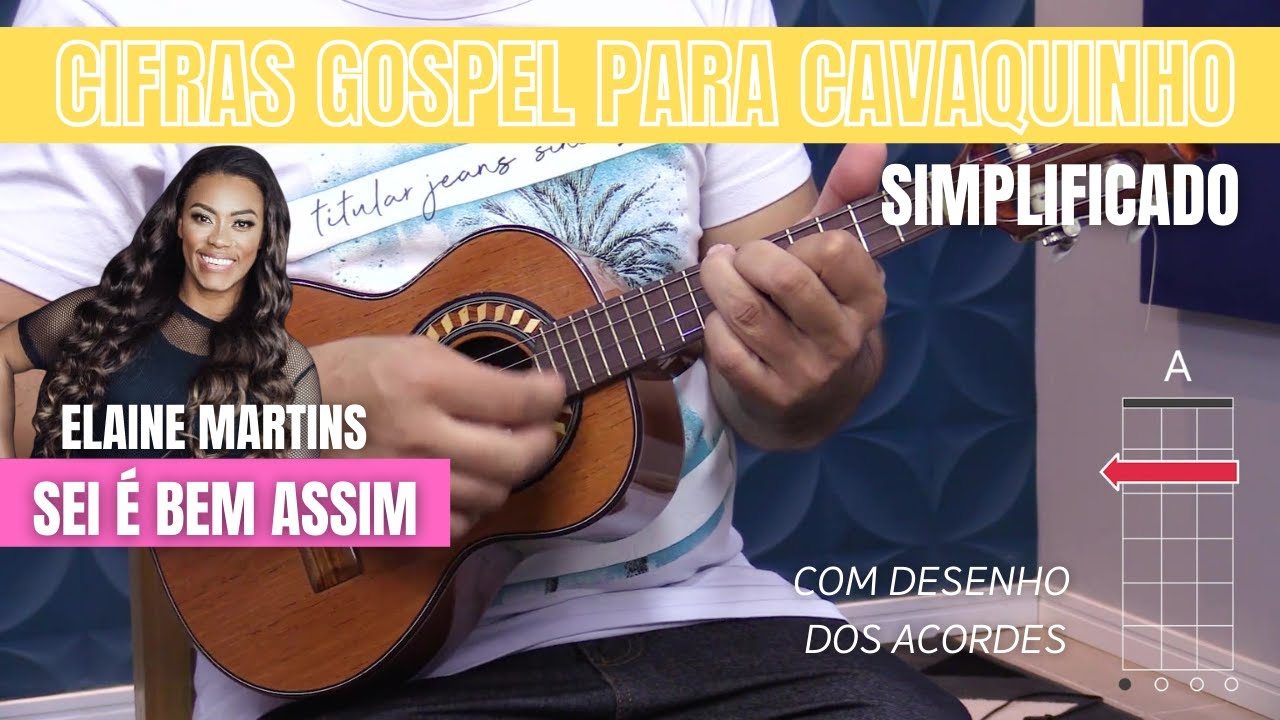 Sei é bem assim | Aula de cavaquinho com desenho dos acordes