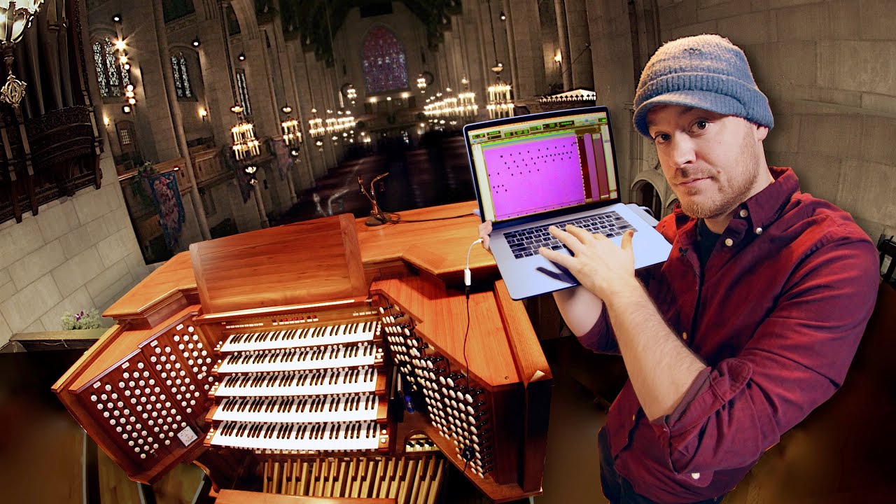 Controlling a MASSIVE pipe organ with my computer