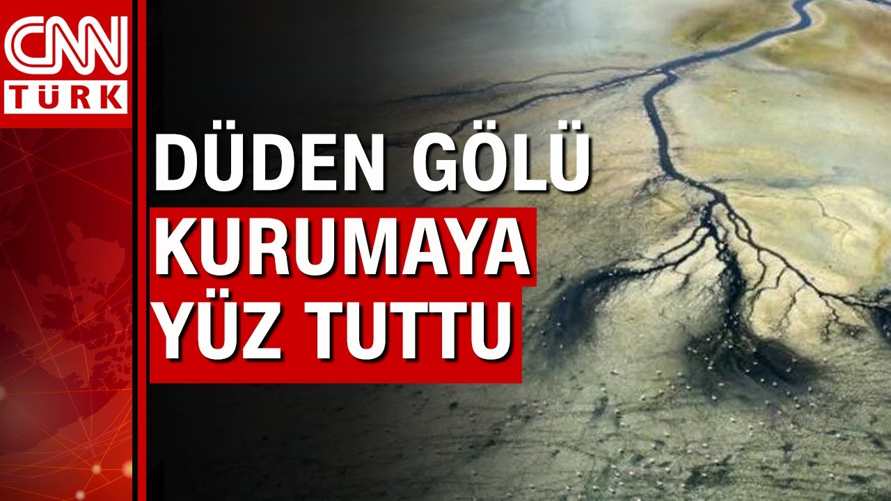 Düden Gölü'nün can damarları göründü!