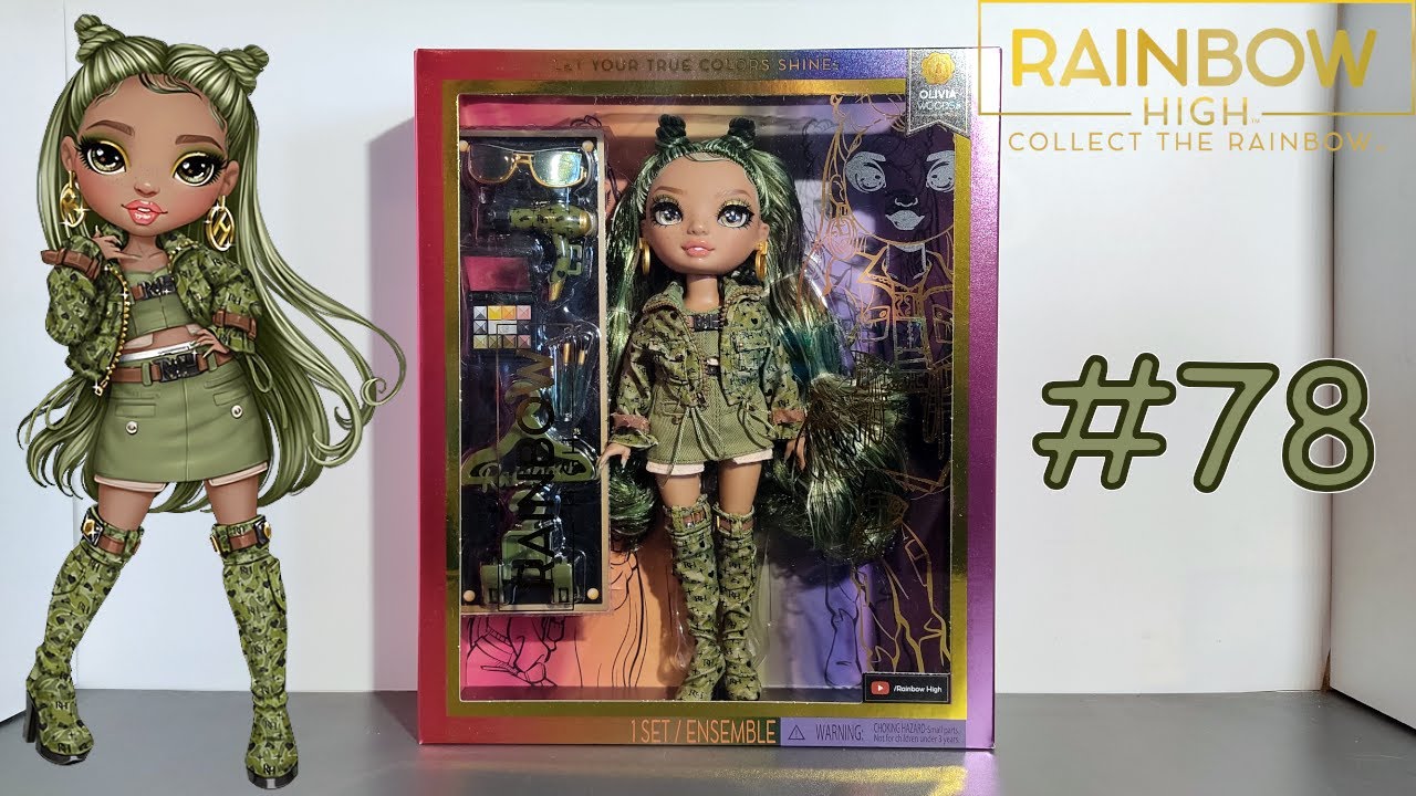 Présentation de la poupée Rainbow High Olivia Woods - Série 5 [Rainbow High #78]
