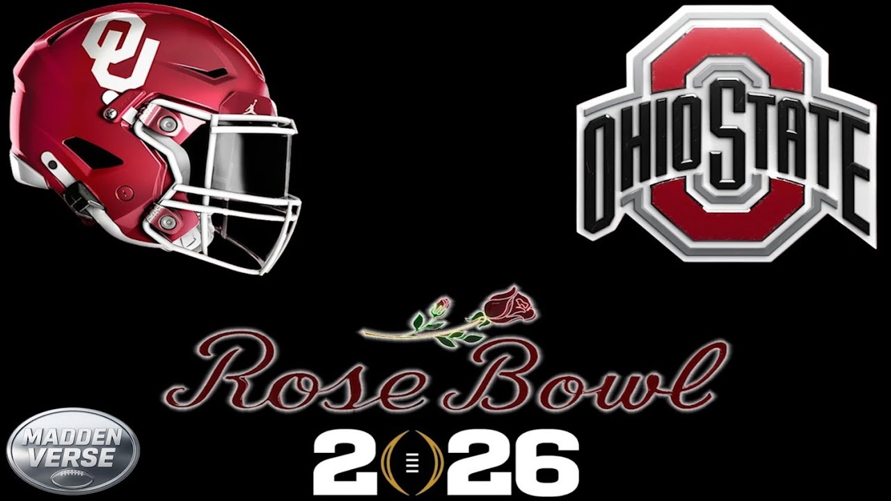 2026 ROSE BOWL - OKLAHOMA vs OHIO STATE FULL GAME SIMULATION