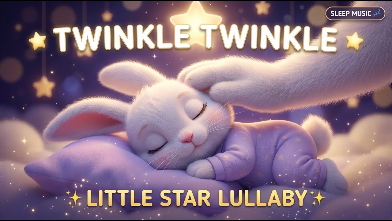 Twinkle Twinkle Little Star ⭐💤 Sparkle Sparkle Lullaby | Soothing Baby Sleep Music #lullaby