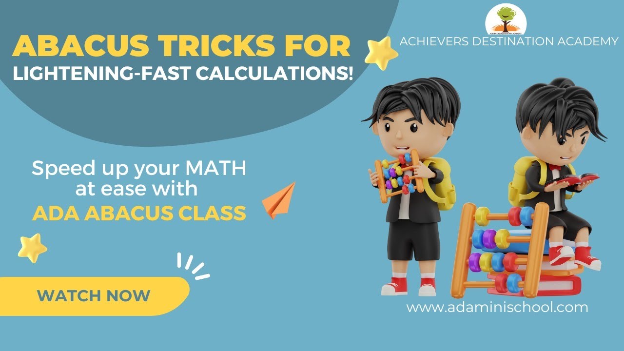 ADA Abacus classes in Vadamadurai Chennai | Best Abacus classes in Chennai for kids