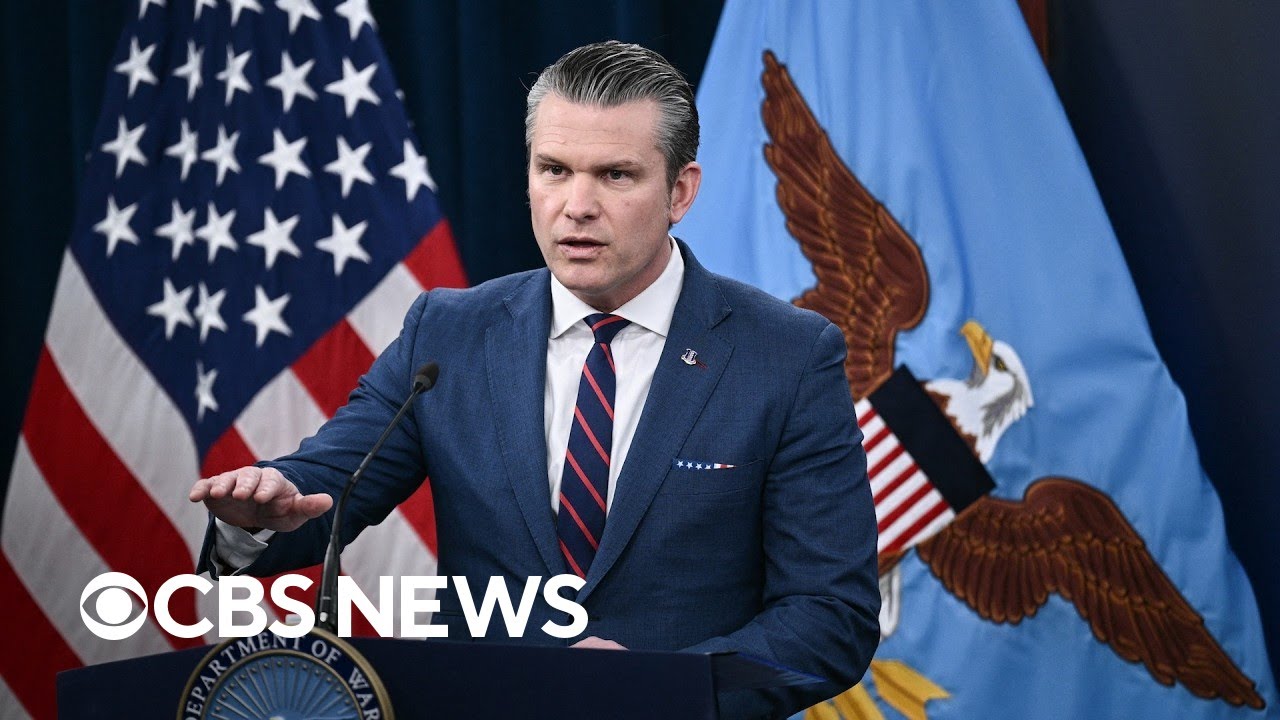 Pentagon holds first briefing since U.S.-Israeli war on Iran began | full coverage