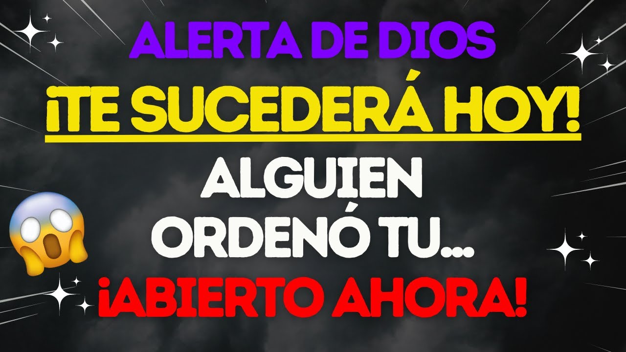 💌DIOS TE DICE HOY: ESCÚCHAME PARA EVITAR LO PEOR ✝️
