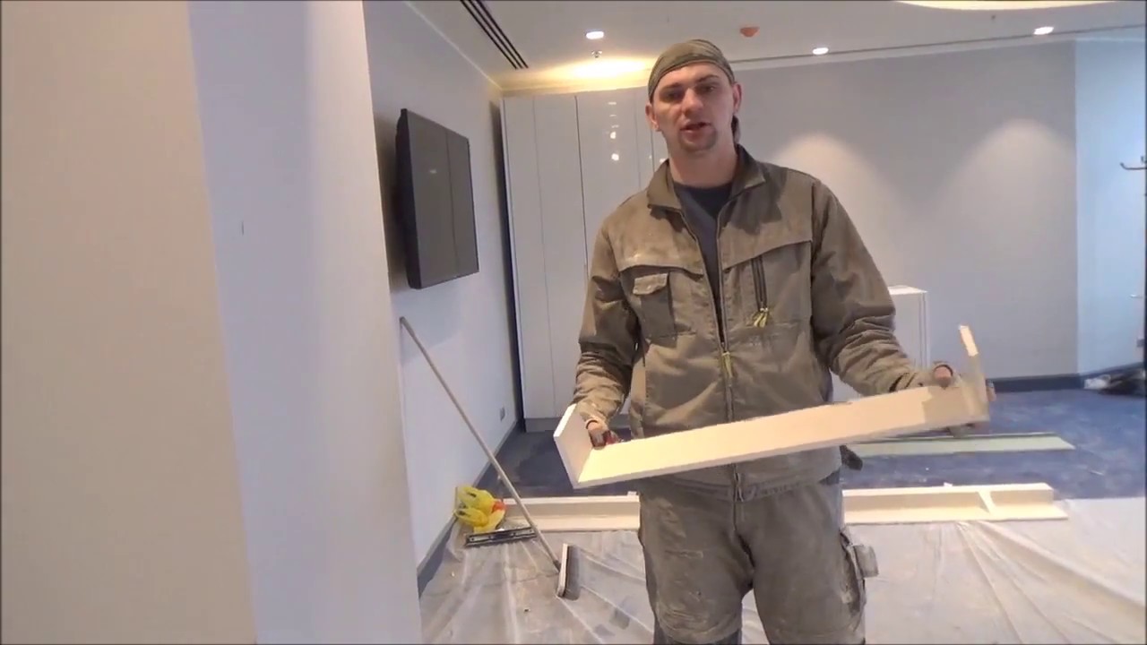 Фрезеровка ГКЛ. Угол внутренний и внешний.