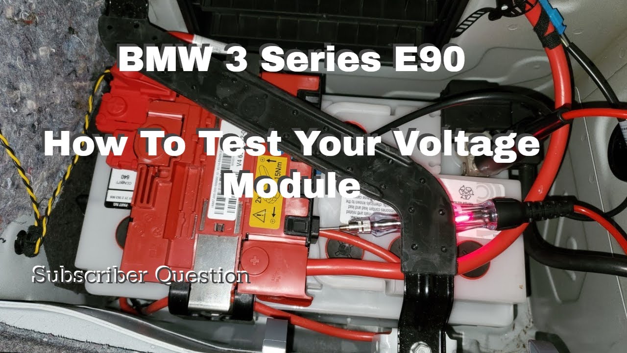 BMW E90 Power Module Diagnosis