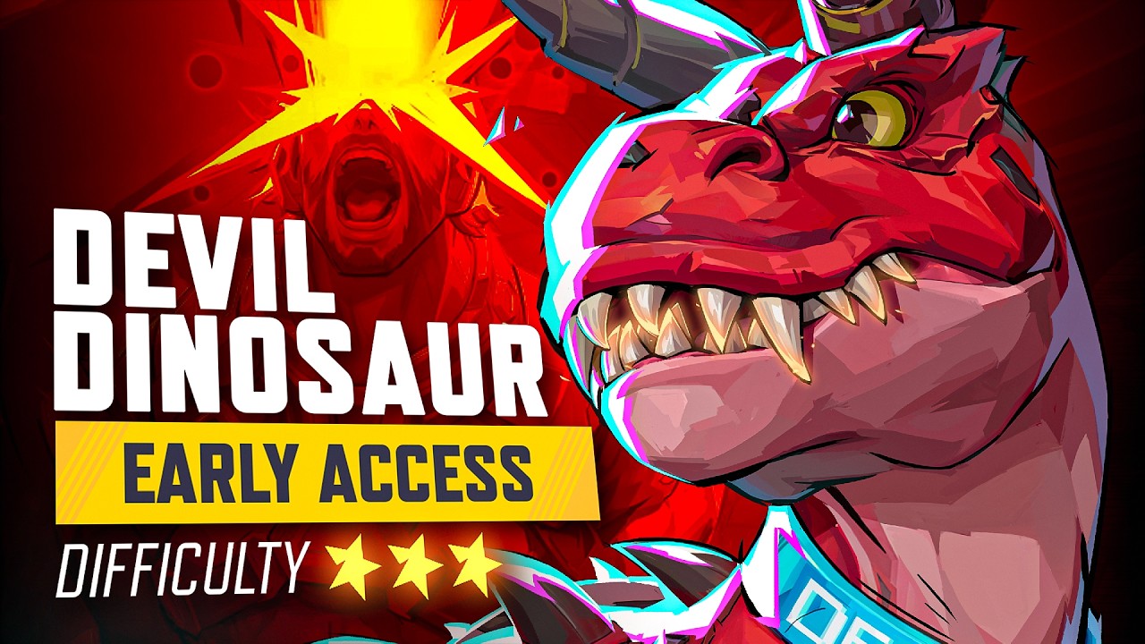 I Played DEVIL DINOSAUR EARLY! Every Ability & Combo Explained
