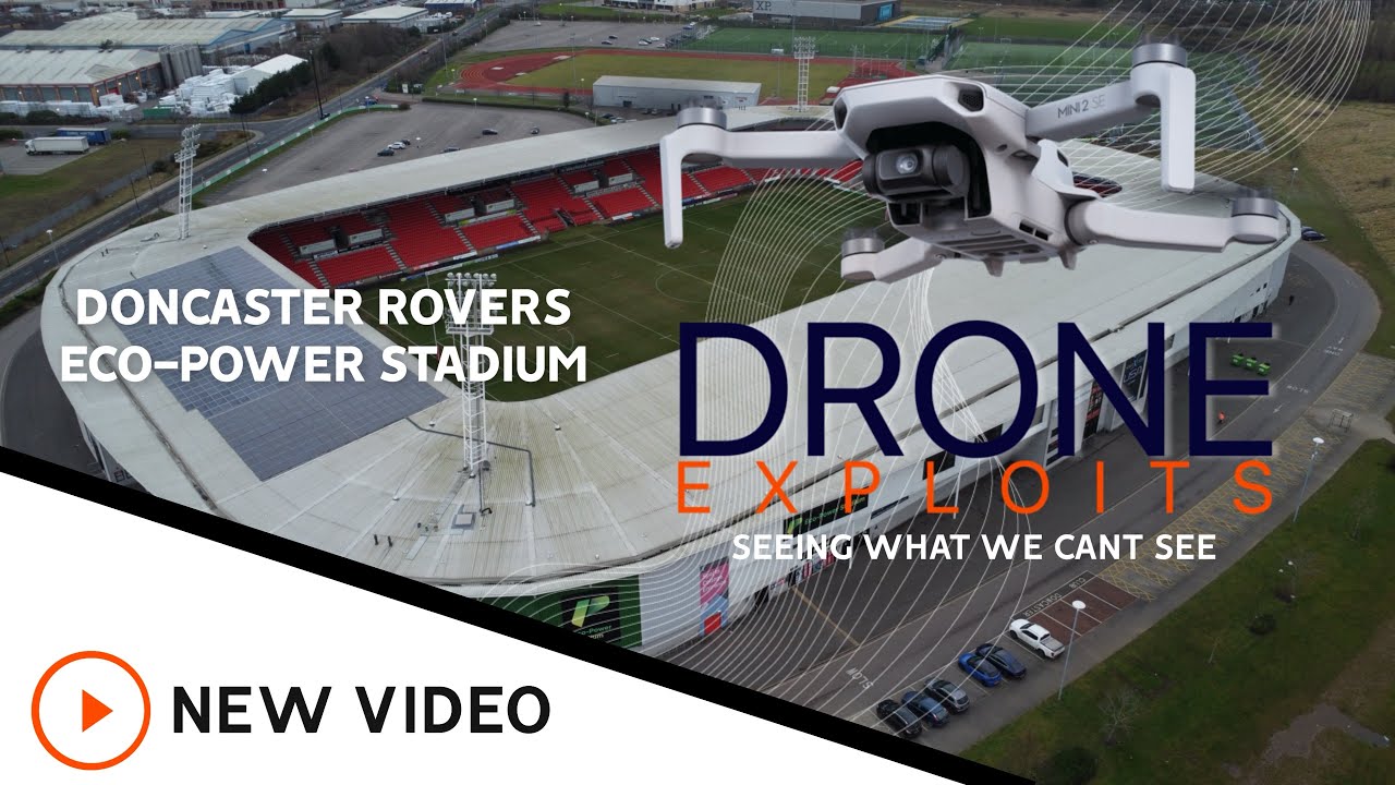 DONCASTER ROVERS ECO-POWER STADIUM DRONE FLYOVER
