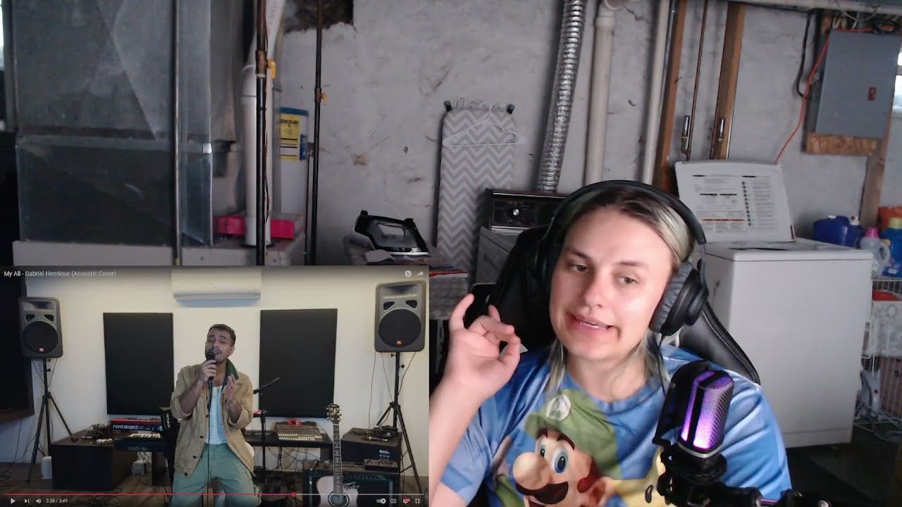 K-pop stan reacts to Gabriel Henrique My All