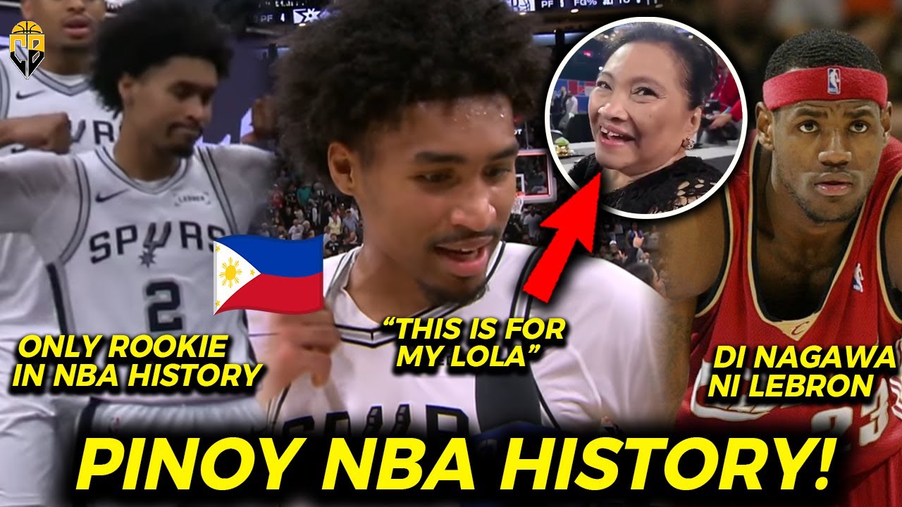 NBA History Record ni PINOY Dylan Harper! Kahit si Lebron di ito nagawa! Para daw kay Lola!