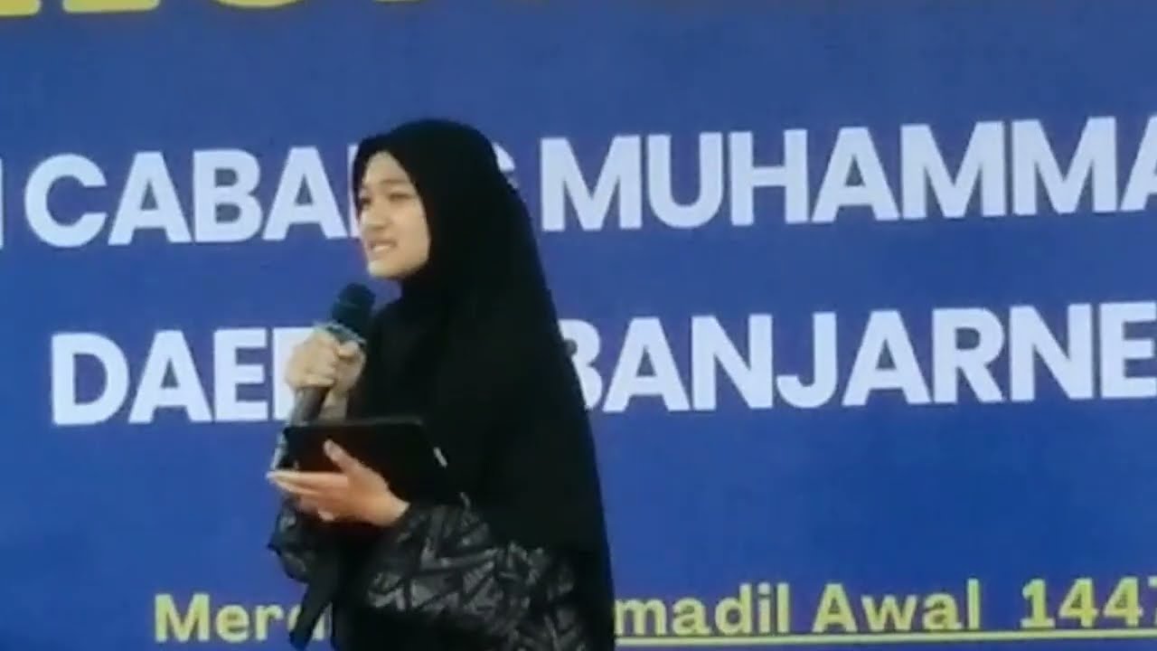 Ustadzah Hilmi Ibtisamah Lulusan Kairo Kebanggan Pondok Daarul Falaah Merden Yang Juga Lulus Pertama
