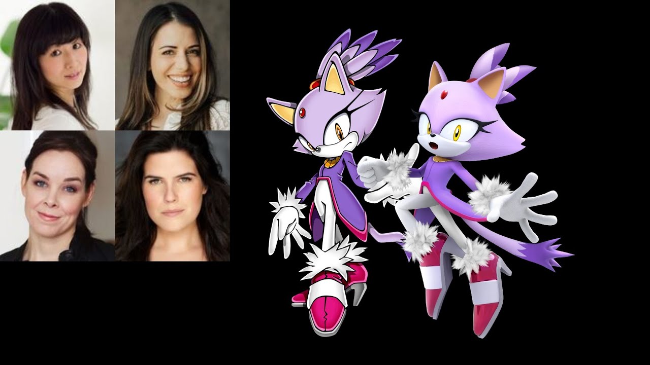 Video Game Voice Comparison-  Blaze the Cat (Sonic)
