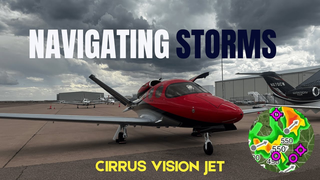 ПРЕДУПРЕЖДЕНИЕ: СУРОВЫЕ ПОГОДНЫЕ УСЛОВИЯ! Полёт на Vision Jet над Скалистыми горами Колорадо