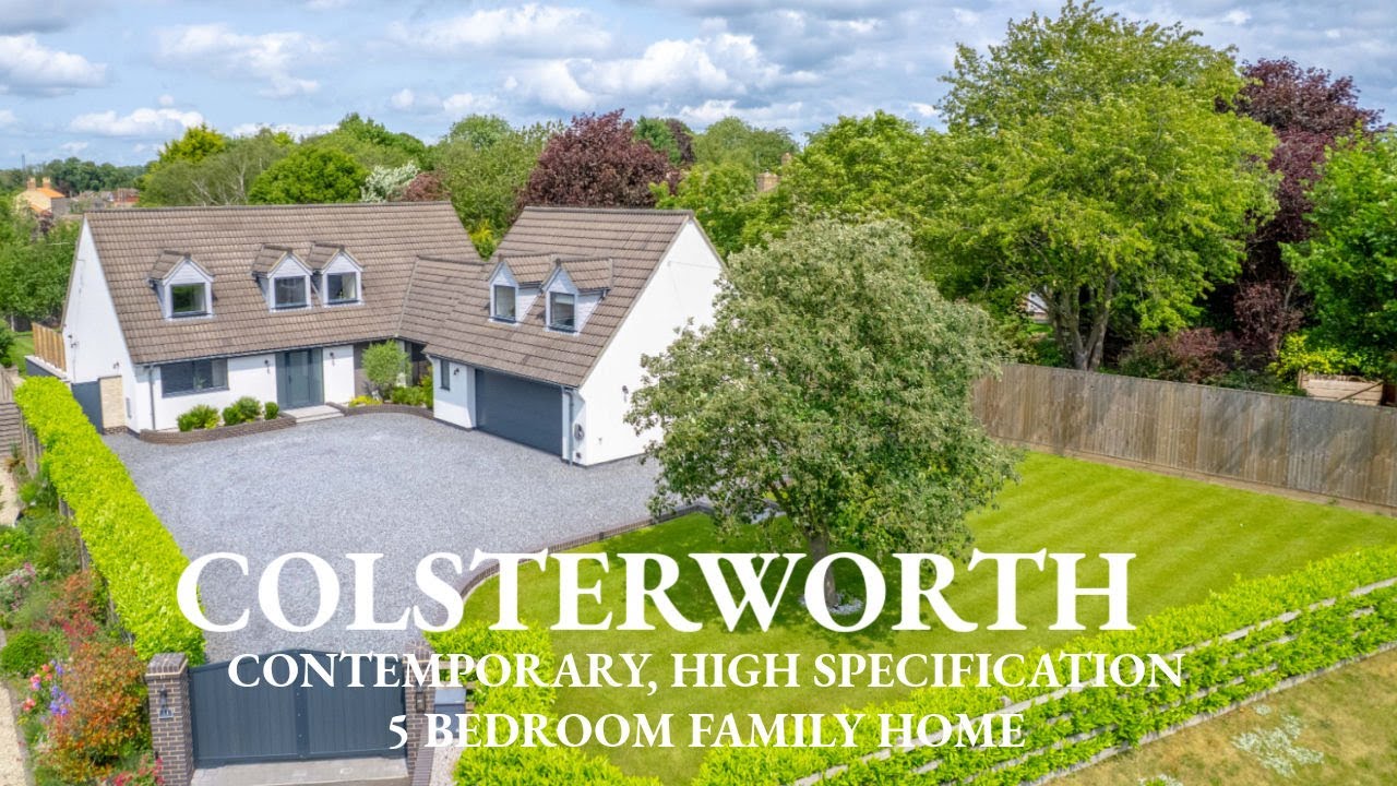 Take a tour around £900,000 luxury contemporary home | 11 Bourne Road, Colsterworth