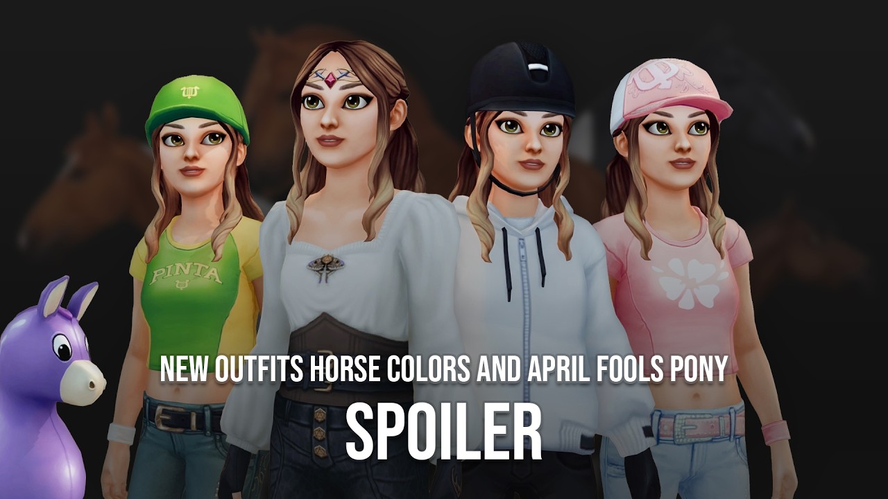 SPOILER - New Outfits, Horse Colors & April Fools Pony | SSO Secrets