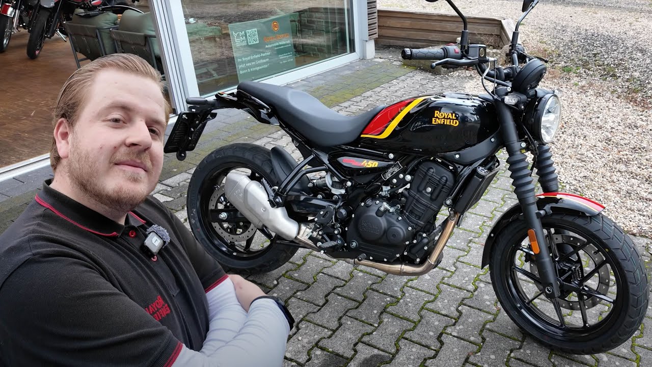 BILLIGSTE MOTORRÄDER AUS INDIEN 2025 Müller Motors Royal Enfield Guerilla 450 Himalayan 450 Twin