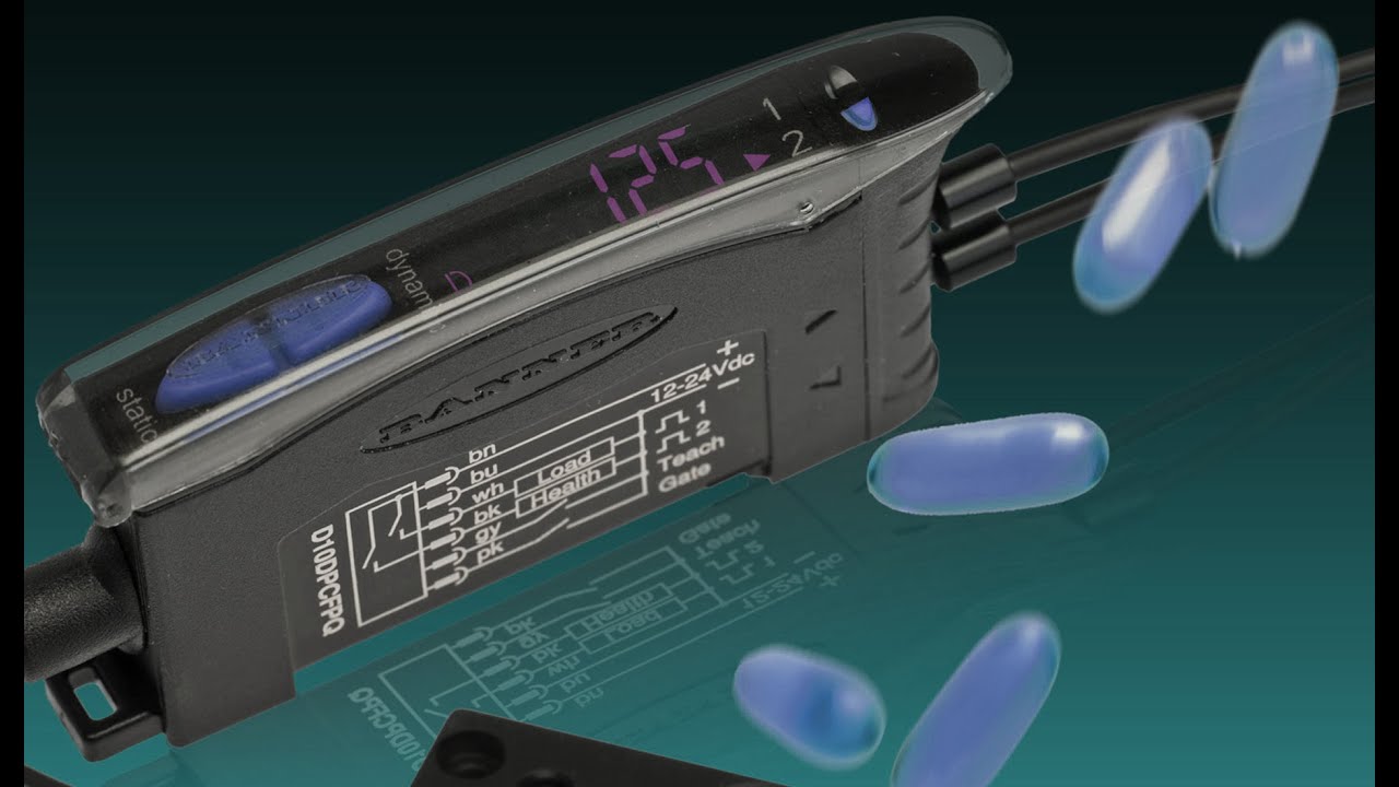 Configuração Sensor de Fibra Ótica D10BFP BANNER - Sensorville