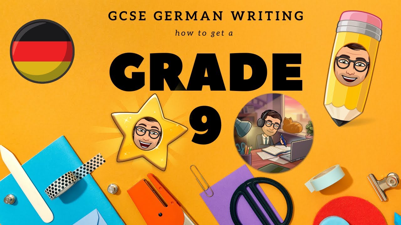 How to get a grade 9 in GCSE German writing #GCSE #German #writingexam