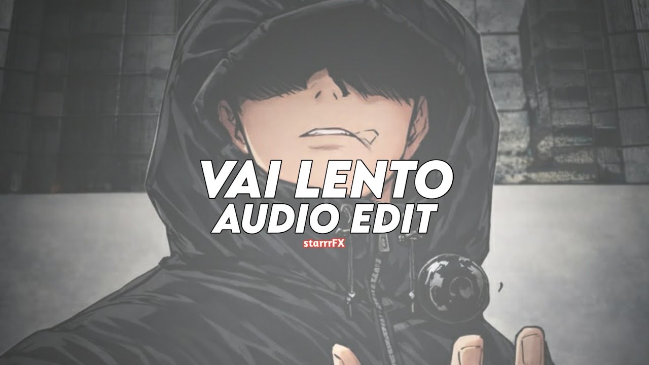 vai lento (best part/super slowed) - dj zarek [edit audio]
