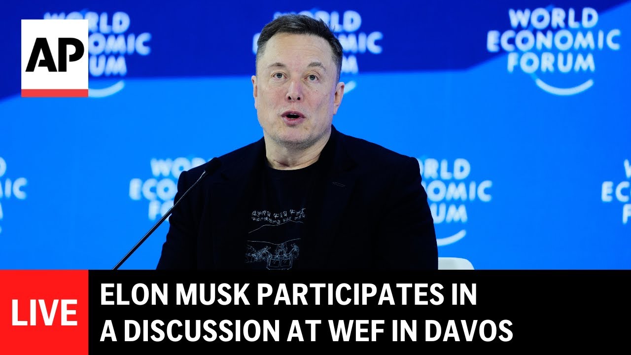 LIVE: Elon Musk speaks at World Economic Forum in Davos