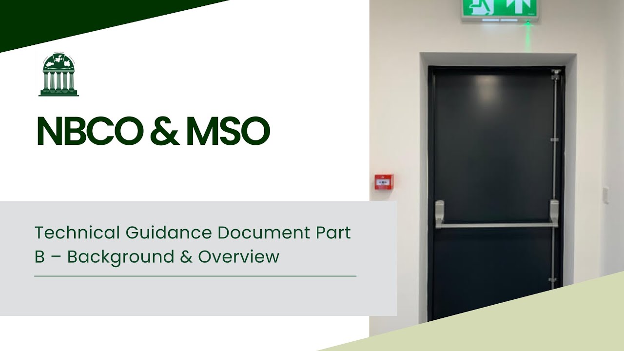 Technical Guidance Document Part B &ndash; Background & Overview