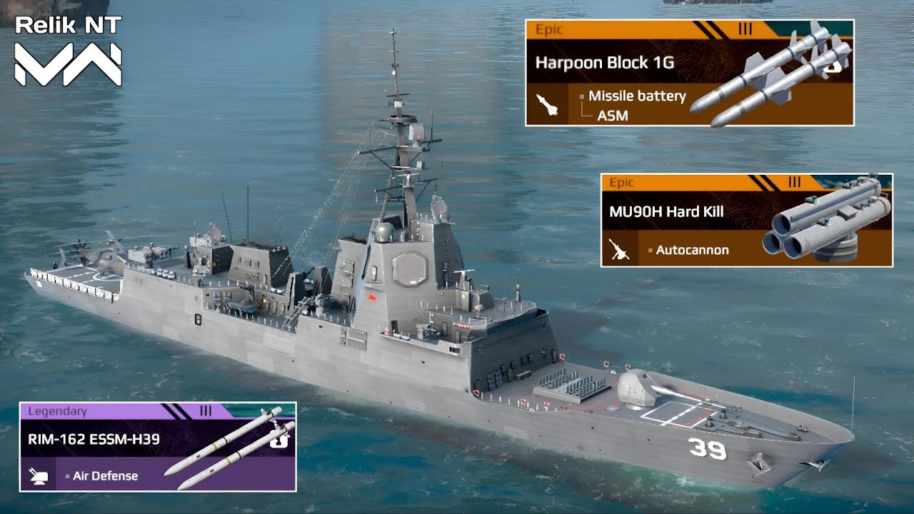 HMAS Hobart (DDGH 39) November Battlepass Ship Review And Gameplay - Modern Warships Alpha Test 