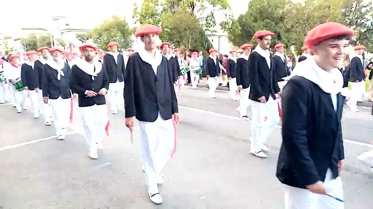 Hondarribia. Gipuzkoa. Hacheros alarde 2024