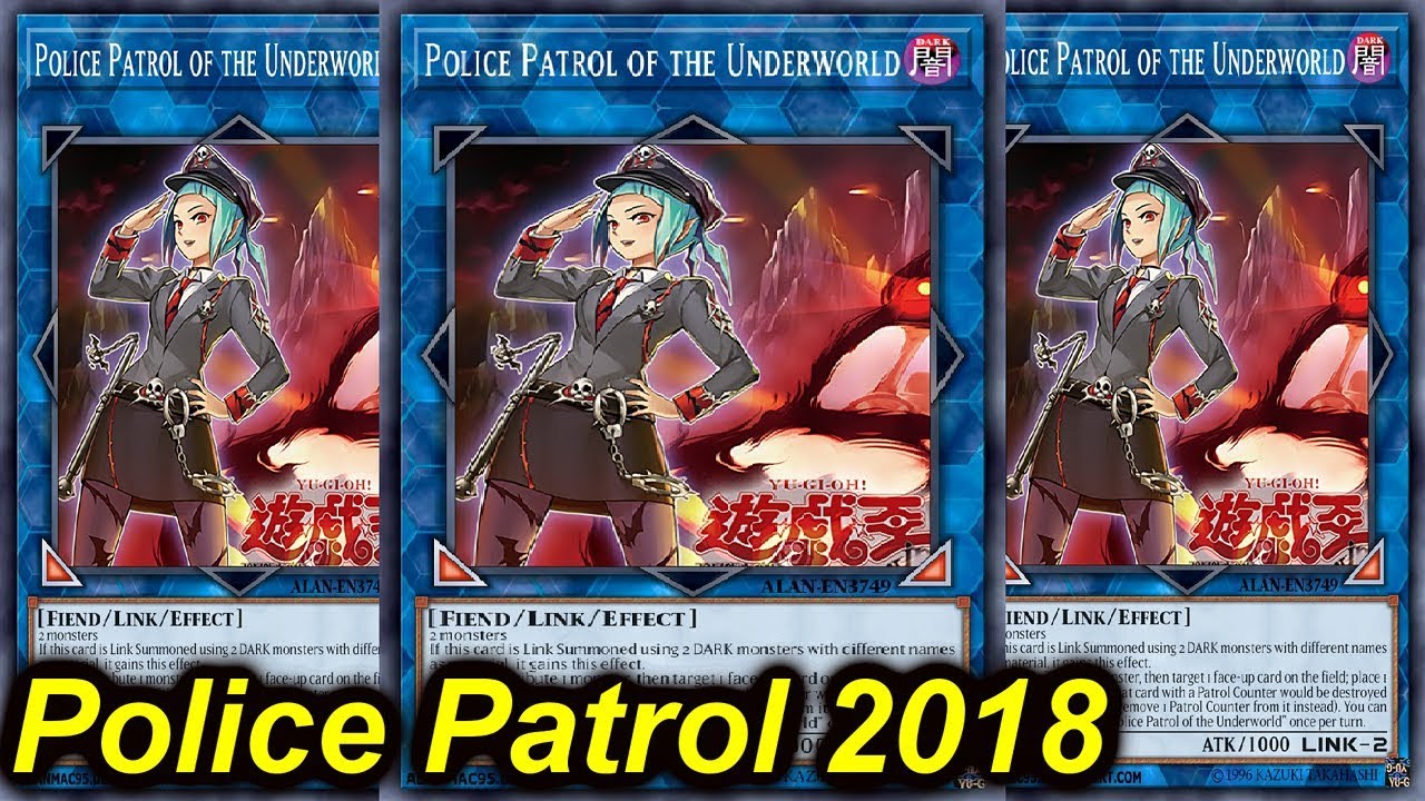 【YGOPRO】POLICE PATROL OF THE UNDERWORLD DECK 2018
