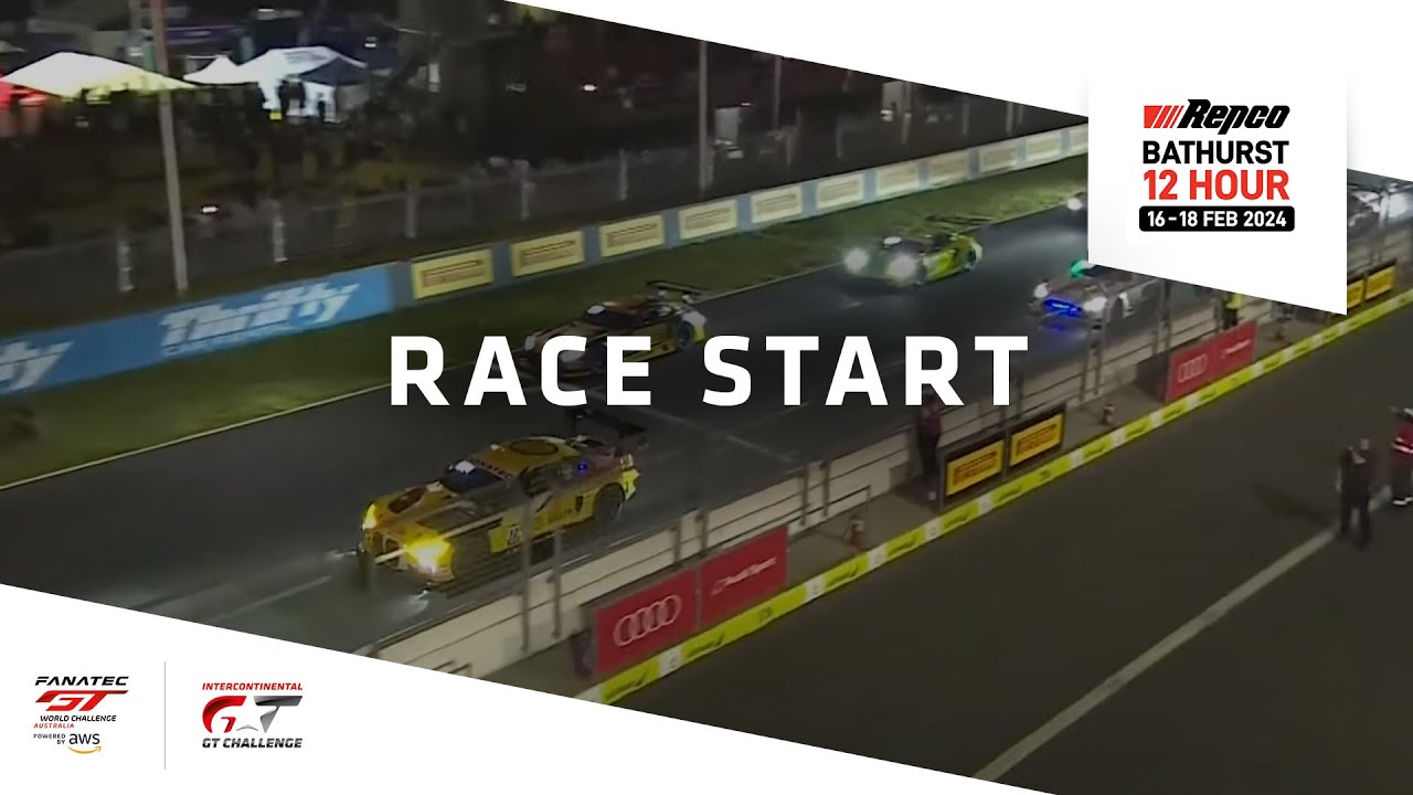 Race Start and Opening Laps | 2024 Repco Bathurst 12 Hour | IGTC + Fanatec GT Australia