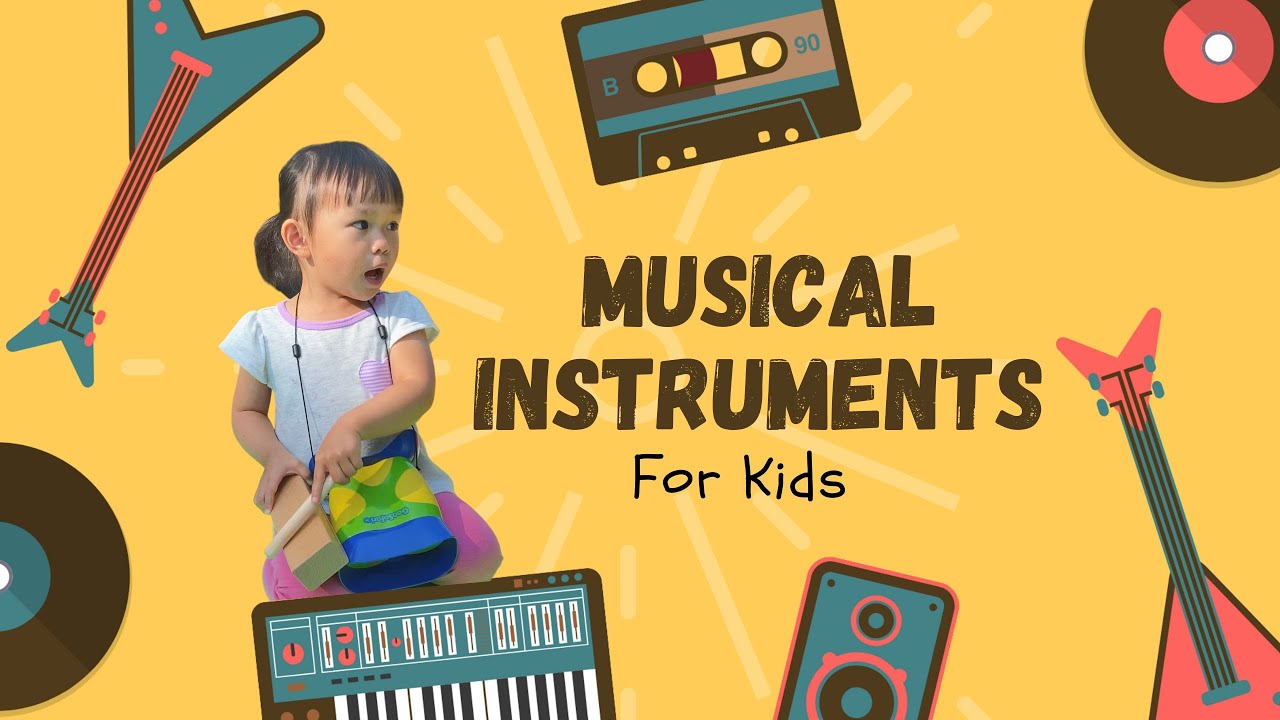 Musical Instruments Toys for Kids | Montessori Wooden Music Play Set
