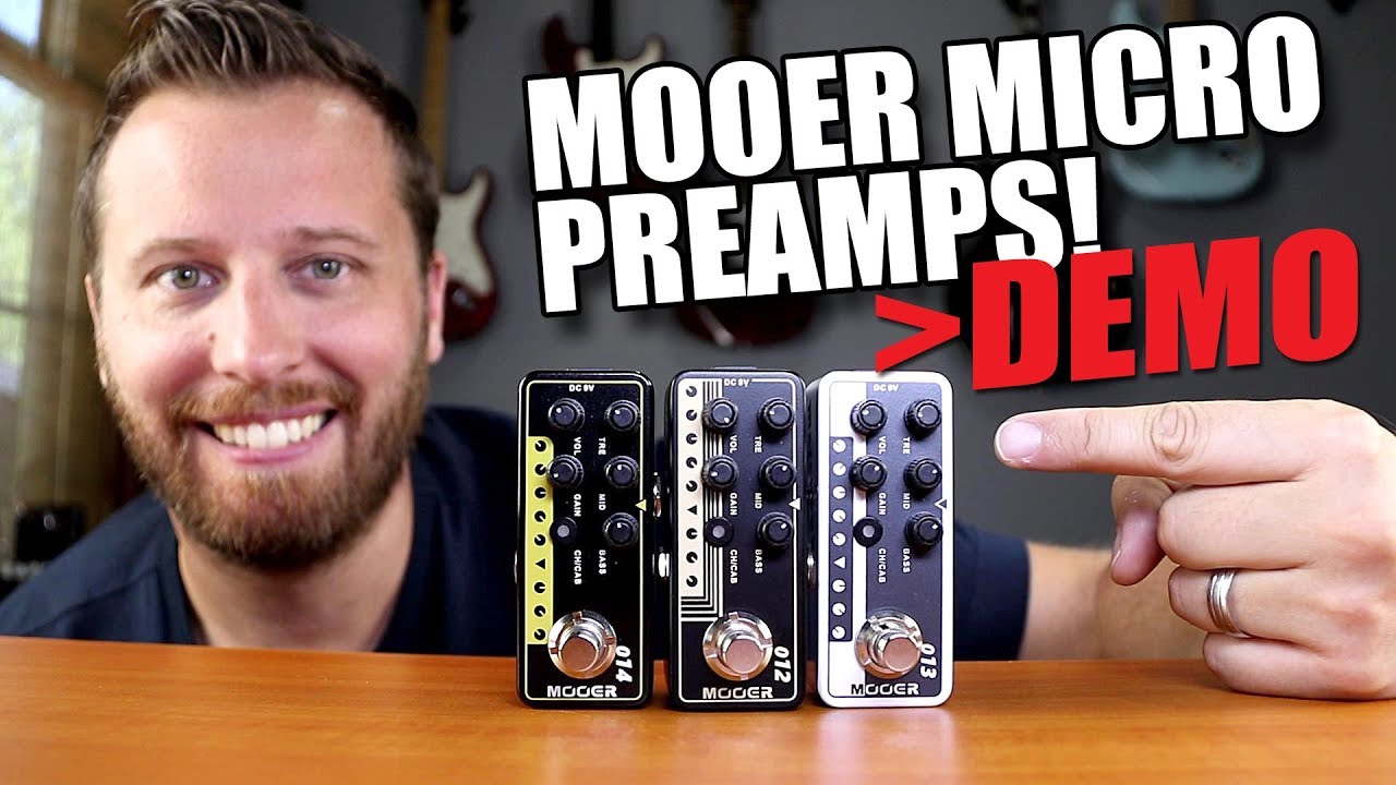 3 потрясающих микропредусилителя от Mooer!
