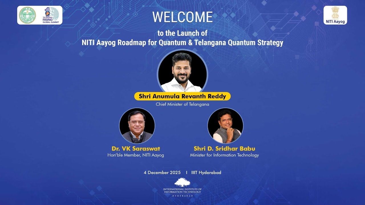 NITI Frontier Tech Hub's Roadmap on Transforming India a Leading Quantum Powered Economy