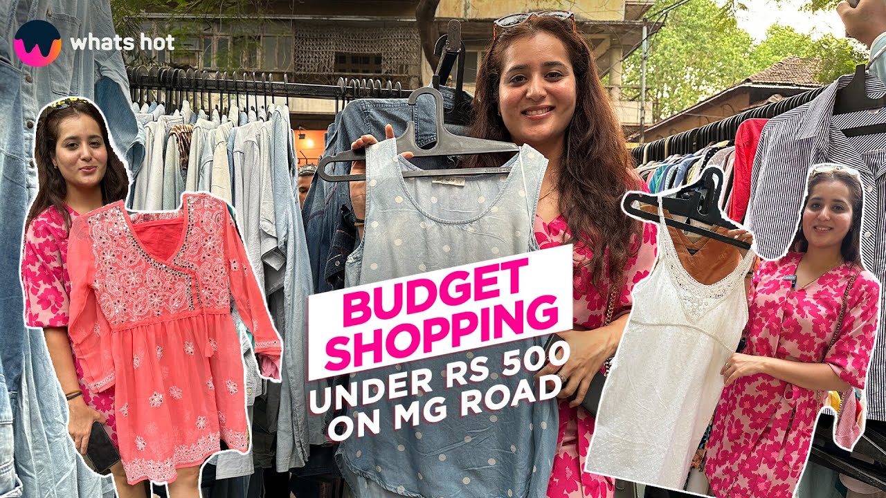 Shopping Under Rs. 500 😮 On MG Road, Pune | Cheap Street Shopping In Pune