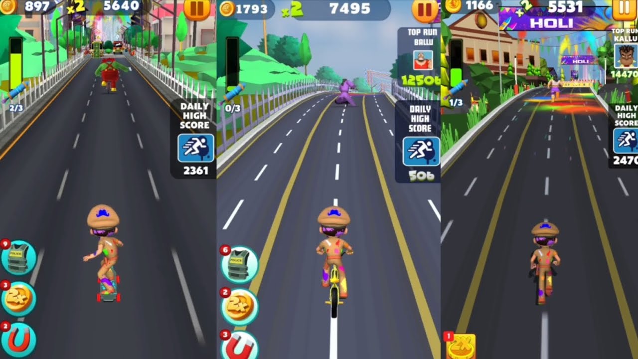 Little Singham Super Skater 🆚 Little Singham Cycle Race 🆚 Little Singham New Update Gameplay🎮#gaming
