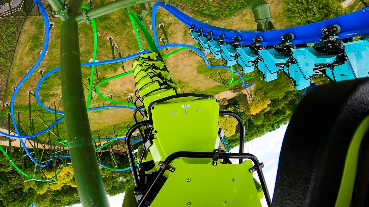 YOY Thrill | Back row POV | Walibi Holland