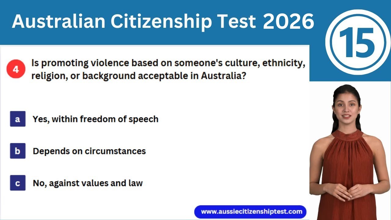 🇦🇺 2026 Australian Values Citizenship Test | 20 Essential Questions You Must Get Right! #values #au