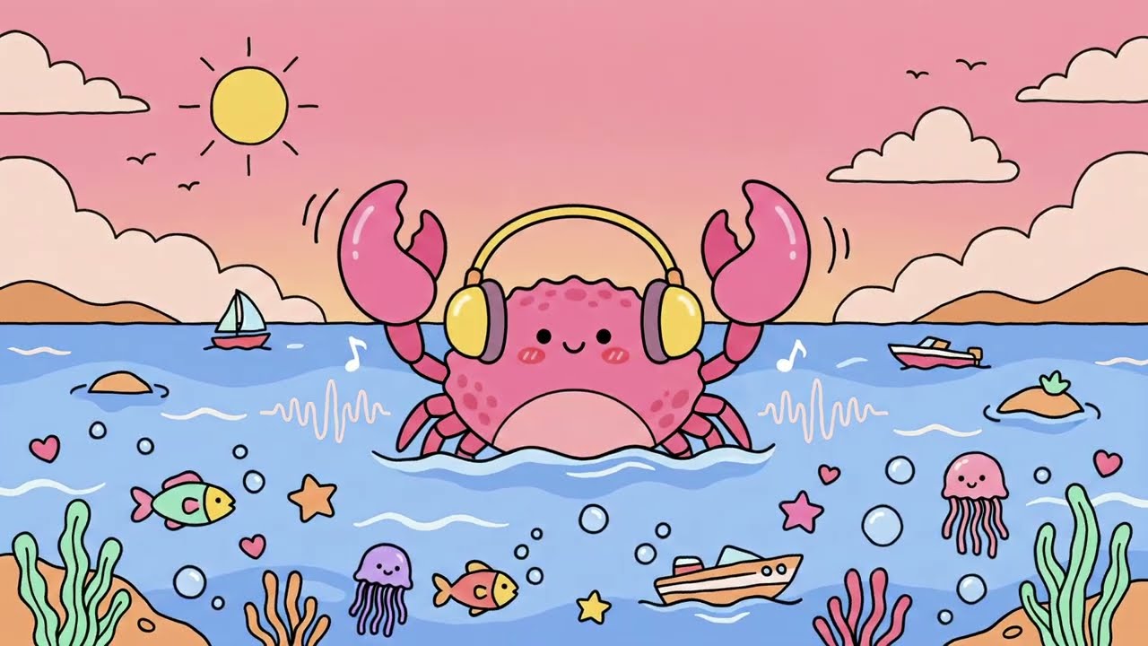 Dancing with the Waves 🌊Lofi Beats for Happy Days